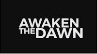 the logo for awaken the dawn